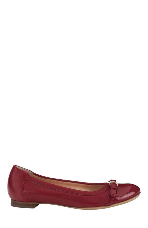 エージーエル レディース シューズ サンダル キャップ AGL Monika Cap Toe Ballet Flatomato
