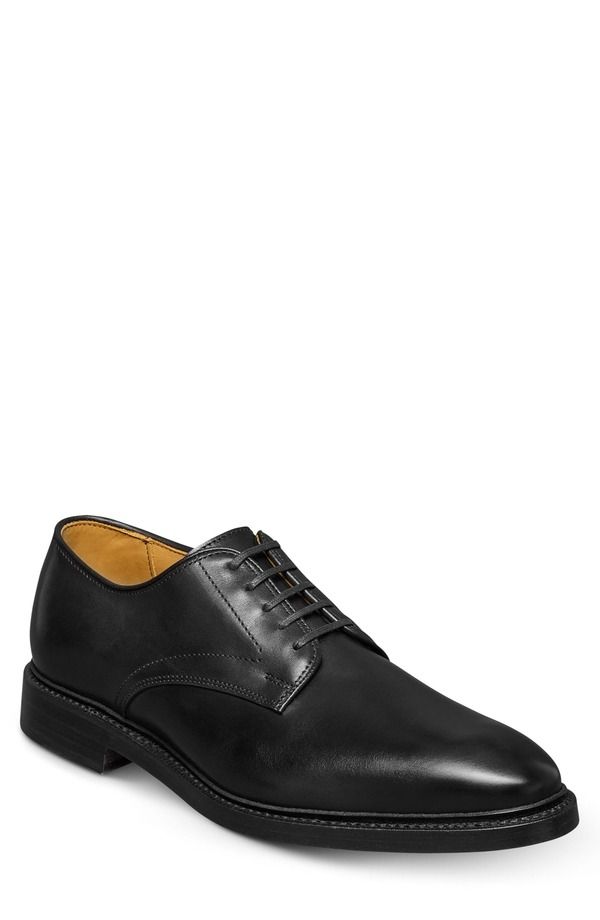 アレン エドモンズ メンズ シューズ ワンピース ダービー Allen Edmonds Maxwell Reserve Plain Toe Derby Dresshoe Black ブラック