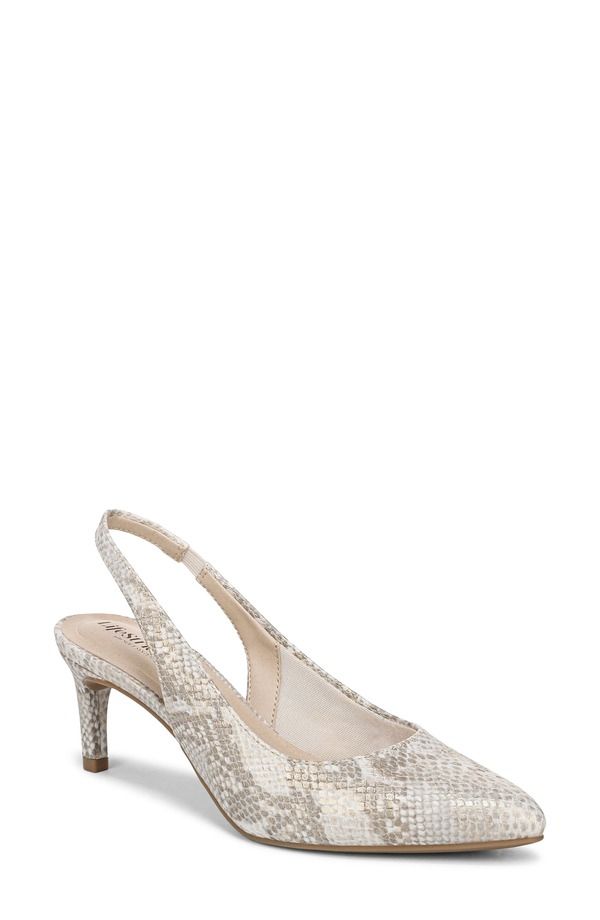 ライフストライド レディース シューズ ヒール LifeStride Annalise Slingback Pump Bone Multi マルチカラー