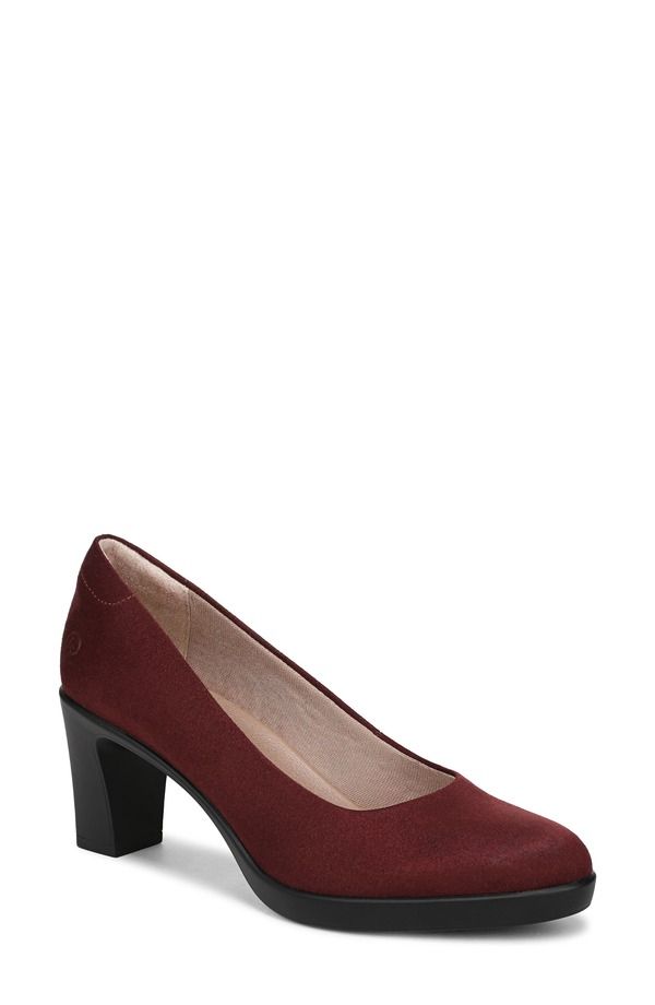 ライフストライド レディース シューズ ヒール プラットフォーム LifeStridelevate Platform Pump California Wine Red レッド