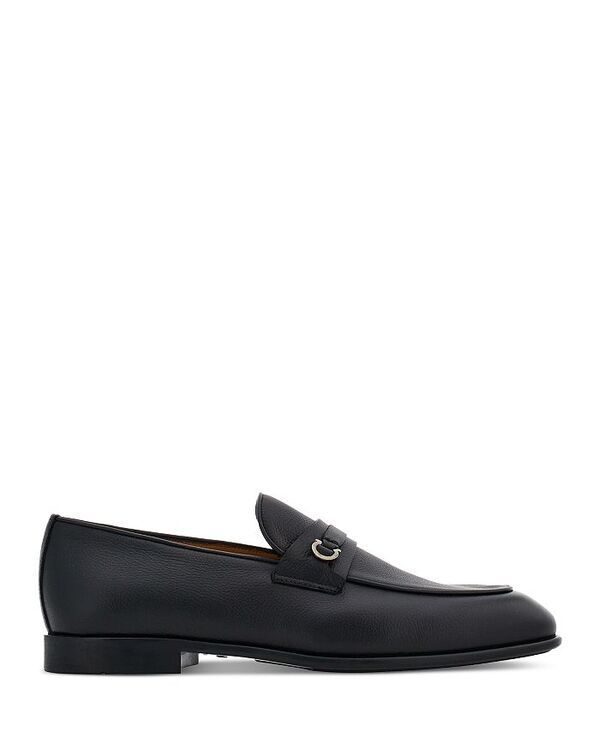 フェラガモ メンズ シューズ スリッポン・ローファー ローファー Ferragamo Mens Desio Slip On Loafers Black ブラック
