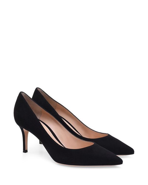 ジャンヴィト ロッシ レディース シューズ パンプス Gianvito Rossi Womens Gianvito 70 Pumps Black Suede ブラック