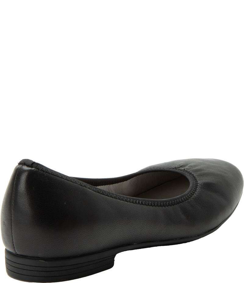 アレグリア レディース シューズ パンプス レザー Alegria Arielle Leather Ballet Flats Black ブラック