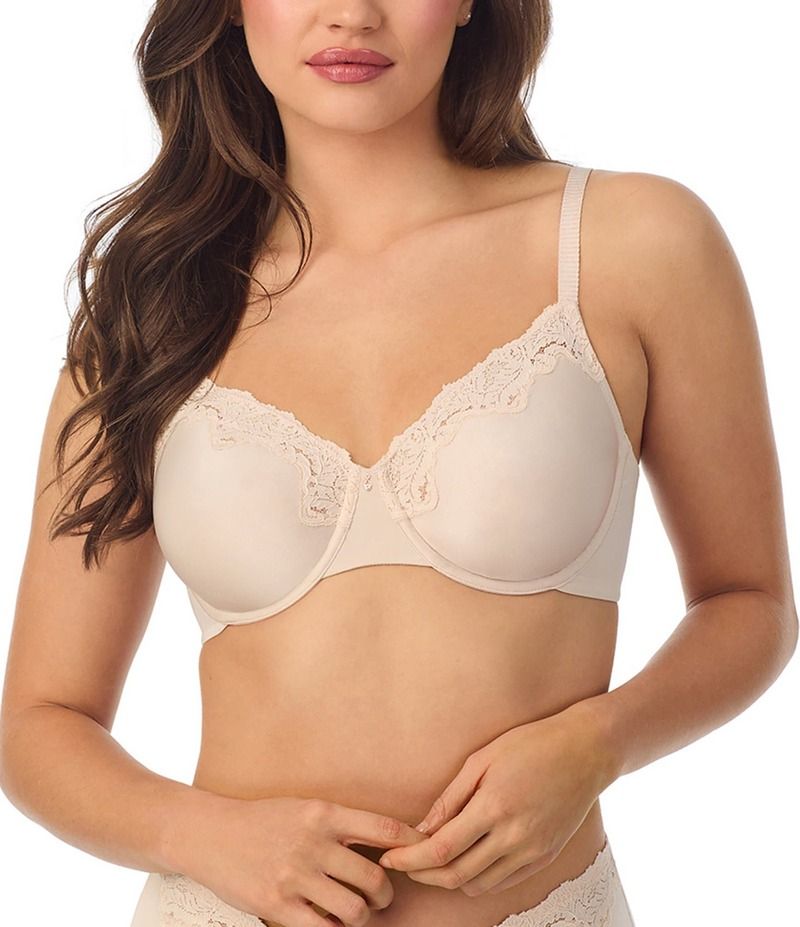レミステレー レディース アンダーウェア ブラジャー レース Le Mystere Lace Allure Unlined Underwire Bra Soft Shell