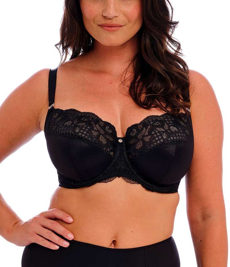 ファンタジー レディース アンダーウェア ブラジャー Fantasie Reflect Side Support Bra Black ブラック