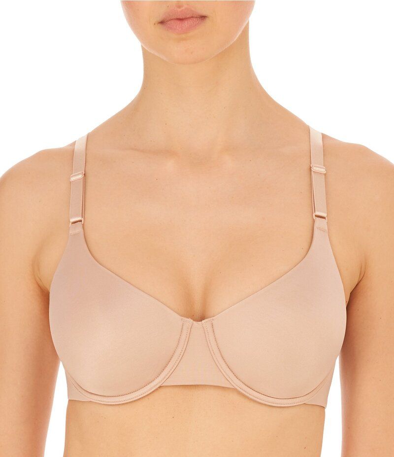 ナトリ レディース アンダーウェア ブラジャー Natori Liquid FullFit Contour Underwire Bra Light Mocha モカ