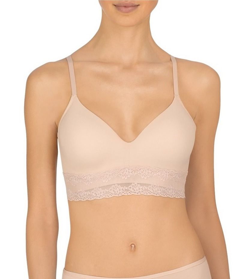 ナトリ レディース アンダーウェア ブラジャー Natori Bliss Perfection Contour Wireless Bra Light Mocha モカ