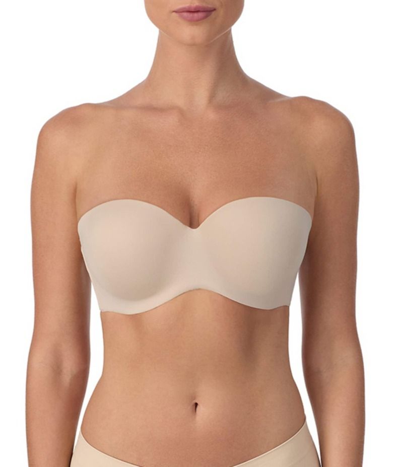 モダン ムーブメント レディース アンダーウェア ブラジャー ストラップレス Modern Movement Seamless Sweetheart Neckline Convertible Strapless Bra Doeskin