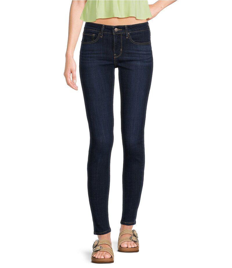リーバイス レディース ボトムス デニムパンツ ジーンズ LevisR 711 Woven Stretch Skinny Jeans Cobalt Overboard コバルト