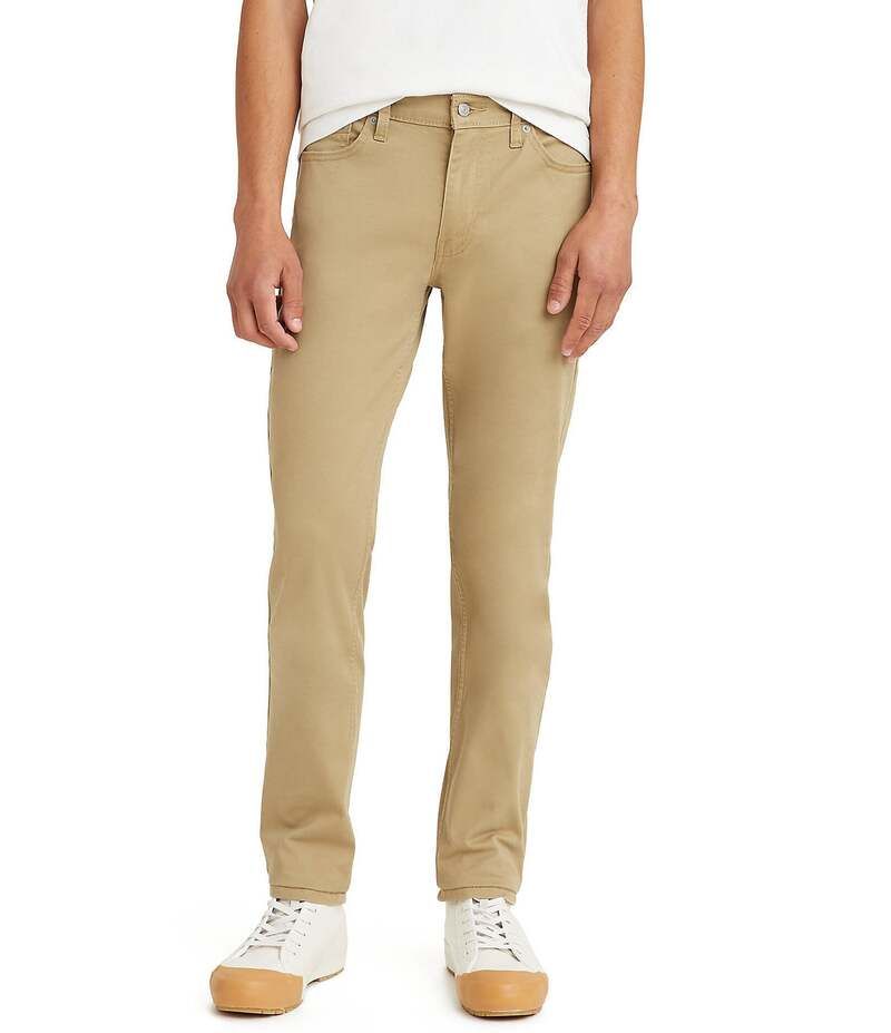リーバイス メンズ ボトムス デニムパンツ スリムフィット ジーンズ LevisR 511 Slim Fit All Seasons Tech Jeans Harvest Gold ゴールド