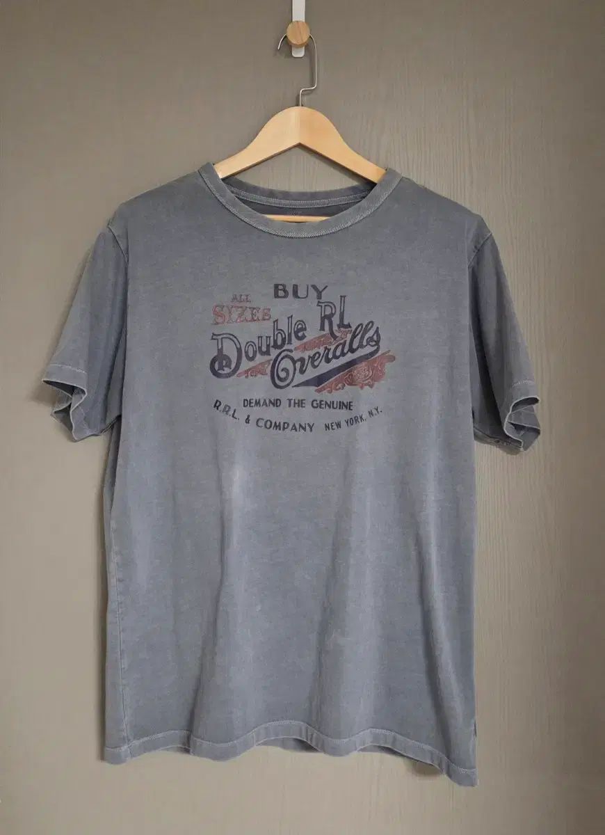 RRL(ダブルアールエル) プリンティング 半袖 Tシャツ L