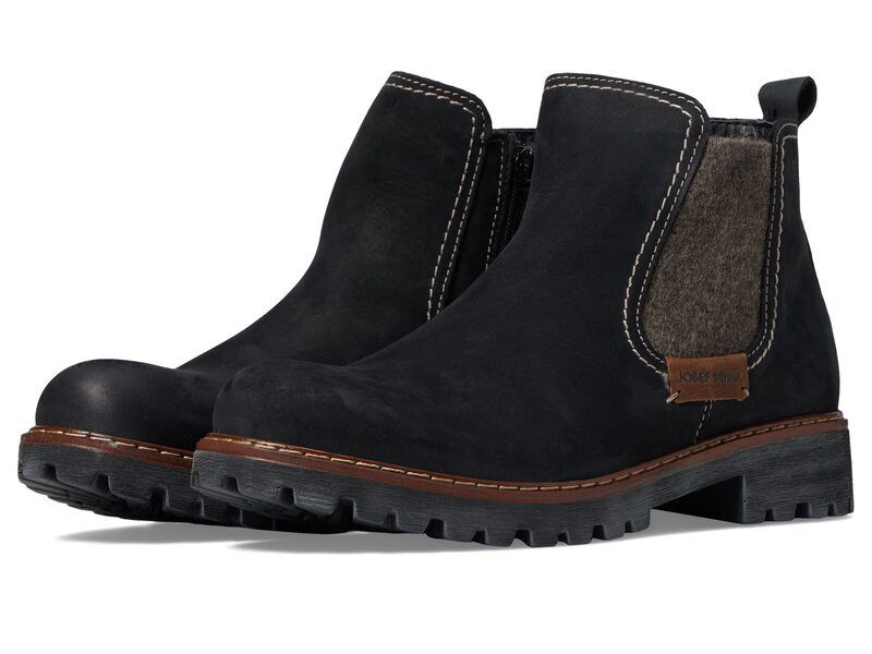 ジョセフセイベル レディース シューズ ブーツ・レインブーツ Josef Seibel Marta 03 BlackKombi UngaroWashed ブラック