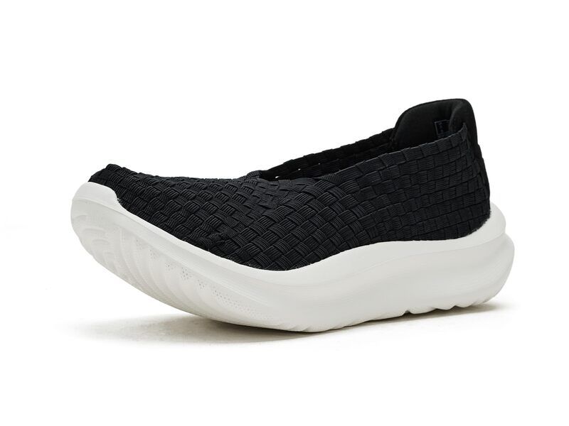 クラークス レディース シューズ スニーカー Clarksolevana Weave Black Textile ブラック