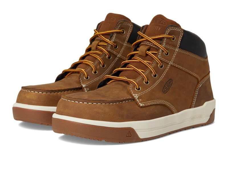 キーン メンズ シューズ ブーツ・レインブーツ KEEN Utility Gibson Boot CarbonFiber Toe BelgianGum