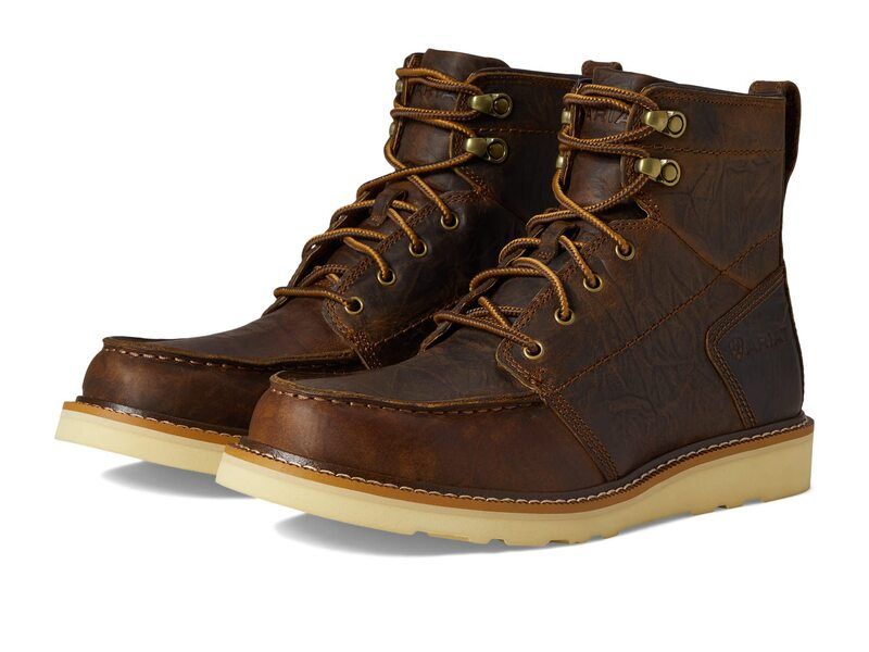 アリアト メンズ シューズ ブーツ・レインブーツ レース Ariat Recon Lace Boot Barn Brown ブラウン