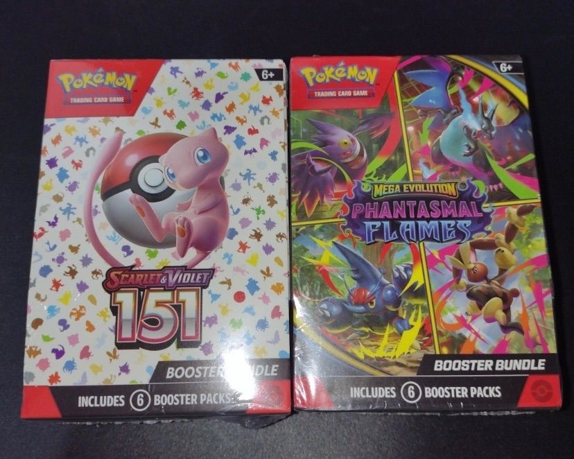ポケモンカード booster bundle box ブースターバンドル 英語版 2種