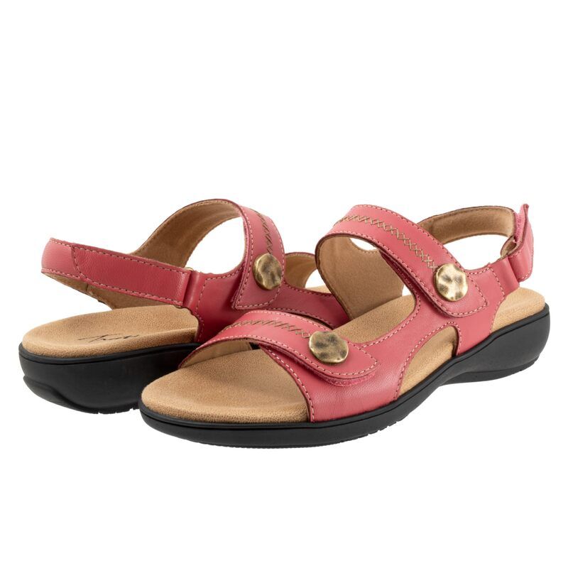 トロッターズ レディース シューズ サンダル Trotters Romi Stitch Fuchsia フューシャ