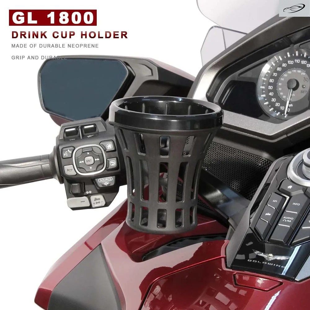 ウォータードリンクカップホルダー ホンダ GL1800 ゴールドウイング F6B 2018 2021 オートバイ ボトル フロント カーインテリアスタイリン