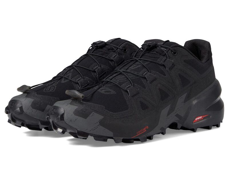 サロモン レディース シューズ スニーカー Salomon Speedcross 6 BlackBlackPha ブラック