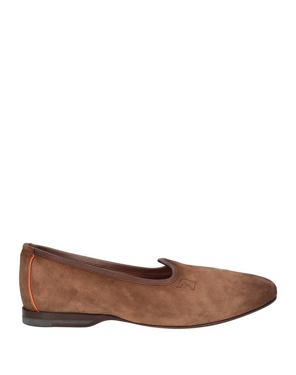 サントーニ メンズ シューズ スリッポン・ローファー SANTONI モカシン Light Brown ブラウン