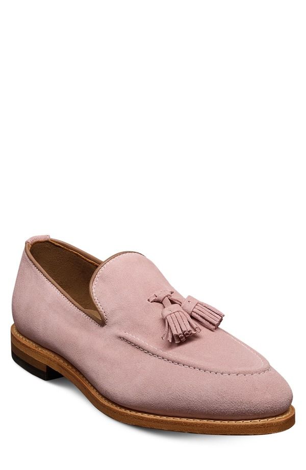 アレン エドモンズ メンズ シューズ スリッポン・ローファー Allen Edmonds Rand Tasseloafer Light Pink ピンク