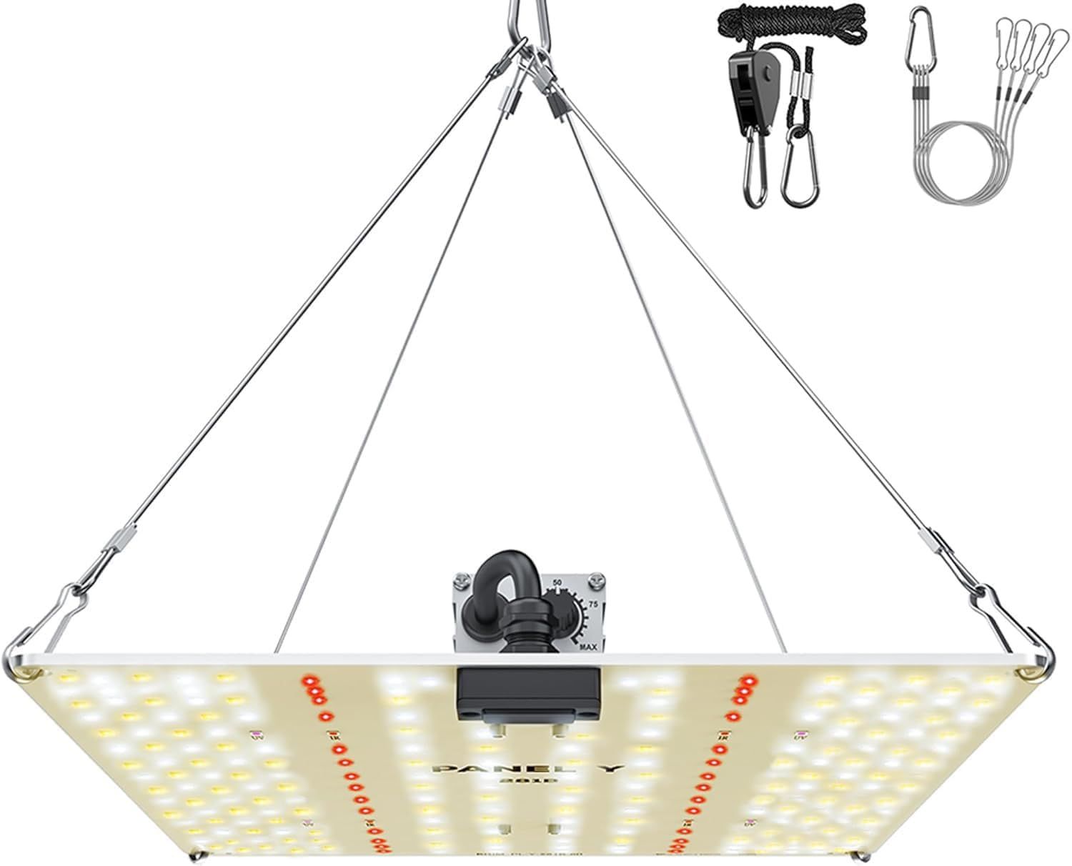 【公式】BRIM(ブリム) PANEL Y 植物育成ライト LED パネル 【国内ブランド】 無段階 調光機能 IP65 防水処理 LM281B+ フルスペクトル UVA+IR フックワイヤー付き Max 65W (PANEL Y 281B c76a52d3
