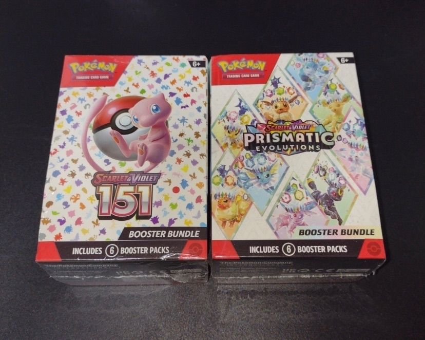 【英語版】ポケモンカードゲーム ブースターバンドル 2種セット ポケモンカード booster bundle box ブースターバンドル 英語版 2種