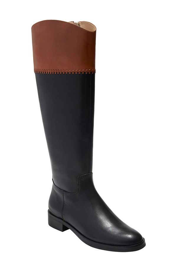 ジャックロジャース レディース シューズ ブーツ・レインブーツ Jack Rogers Adaline Knee High Riding Boot Black Brown ブラック