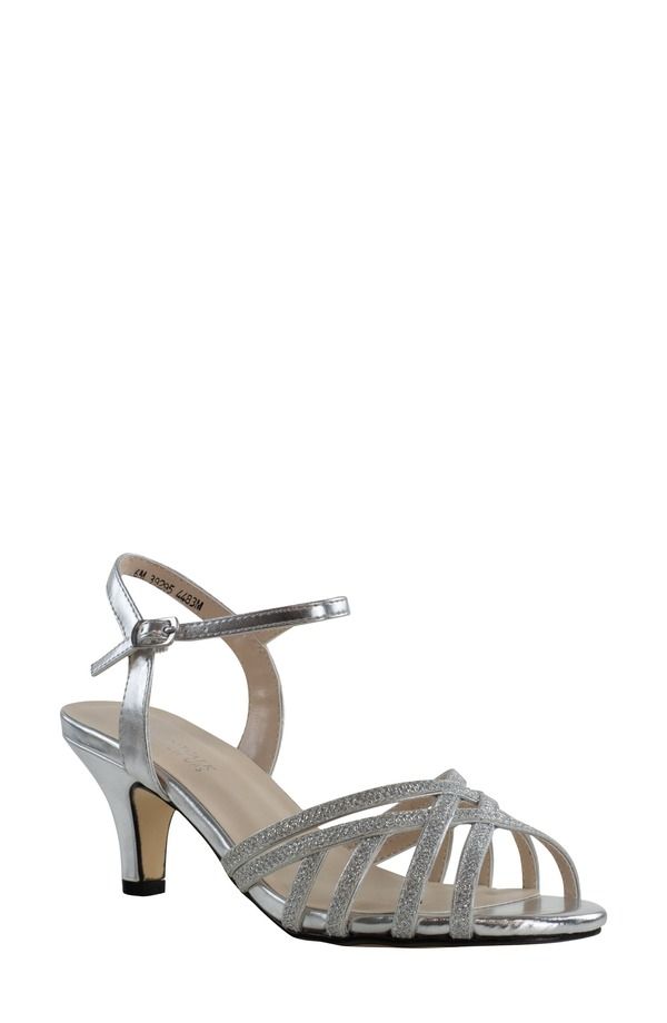 タッチアップ レディース シューズ ヒール サンダル Touch Ups Amara Sandal Silver シルバー