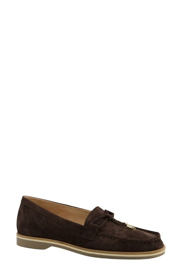 ポール・グリーン レディース シューズ スリッポン・ローファー Paul Green Dusty Loafer Mocca Soft Suede