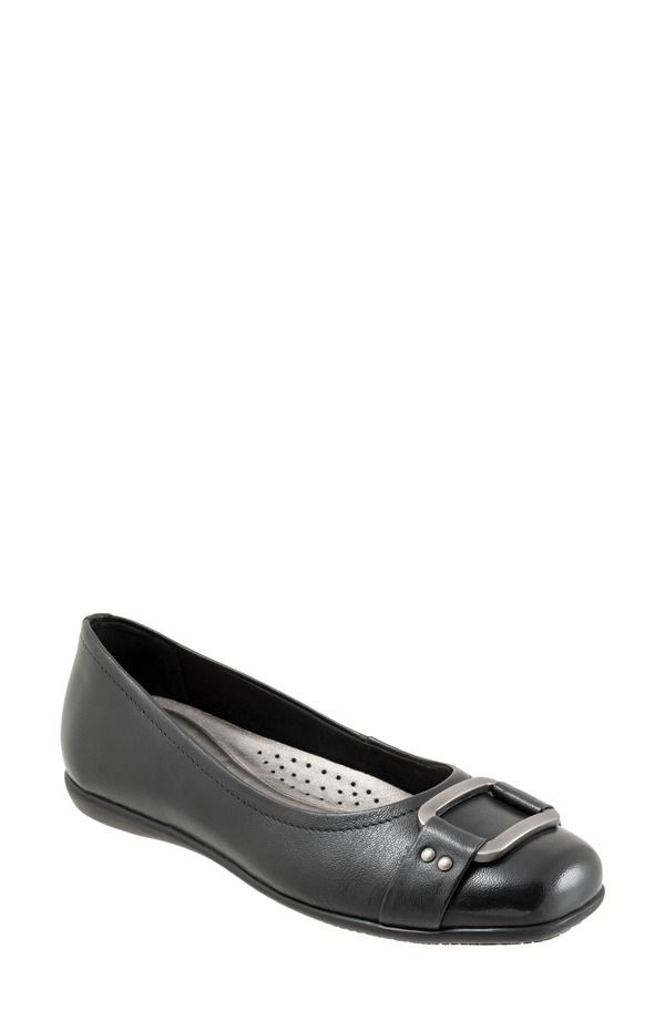 トロッターズ レディース シューズ パンプス Trottersizzle Signature Flat Multiple Widths Available Black ブラック