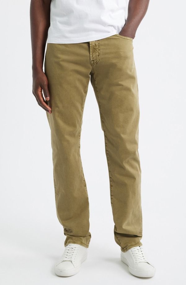 エージー メンズ ボトムス カジュアルパンツ ストレート AG SUD Straight Leg Pantsulfur Sweet Agave