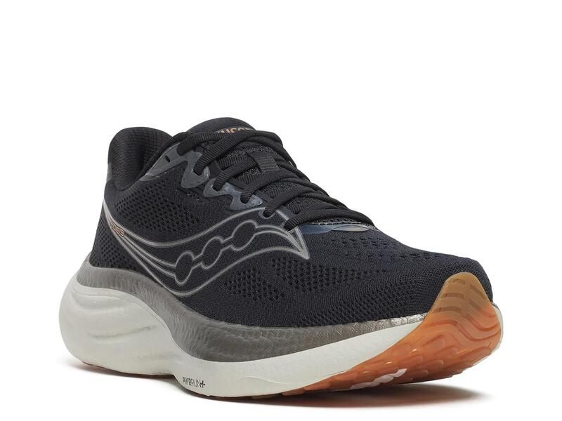 サッカニー メンズ シューズ スニーカー SauconyRide 19 Running Shoe Mens Black ブラック
