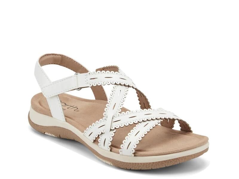 アース レディース シューズ サンダル EarthSanetra Sandal White ホワイト