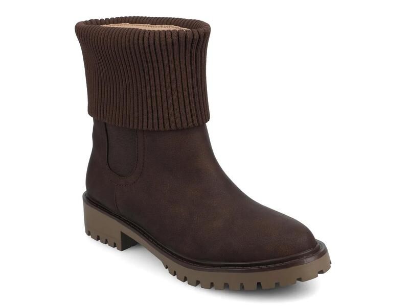 ジャーニー レディース シューズ ブーツ・レインブーツ JourneeIsabeau Bootie Dark Brown ブラウン