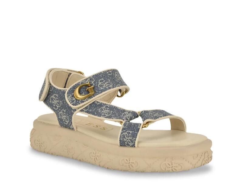 ゲス レディース シューズ サンダル GuessLanara Sandal Blue ブルー