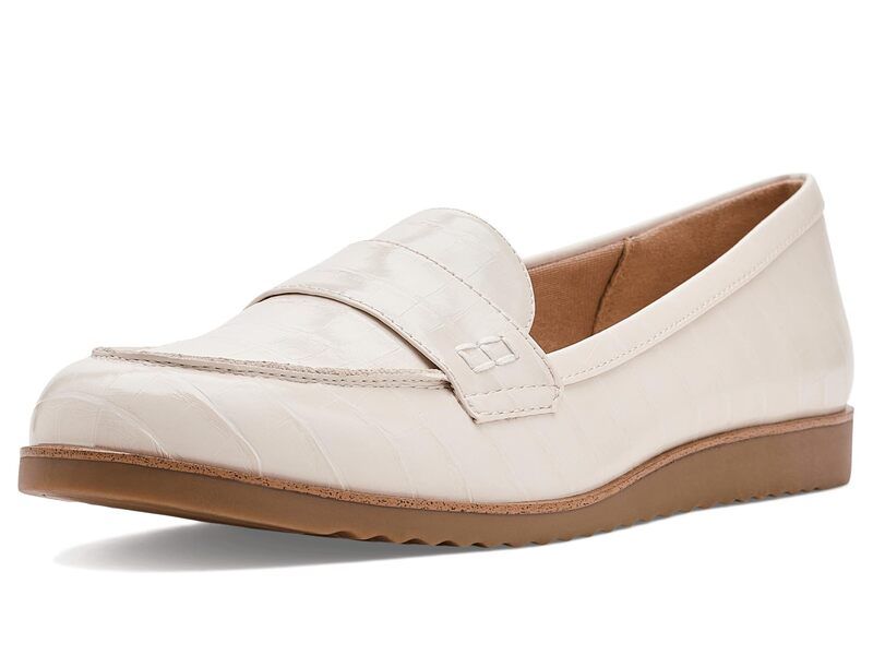ライフストライド レディース シューズ スリッポン・ローファー LifeStride Zee LoafersMoc Shoes Bone White ホワイト