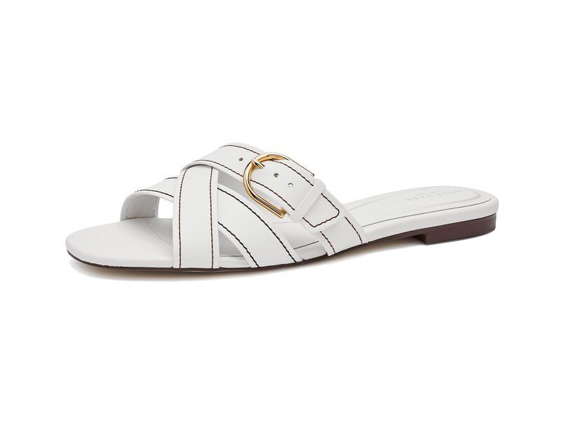 コールハーン レディース シューズ サンダル Cole Haan Velma Buckle Slide Powder Leather