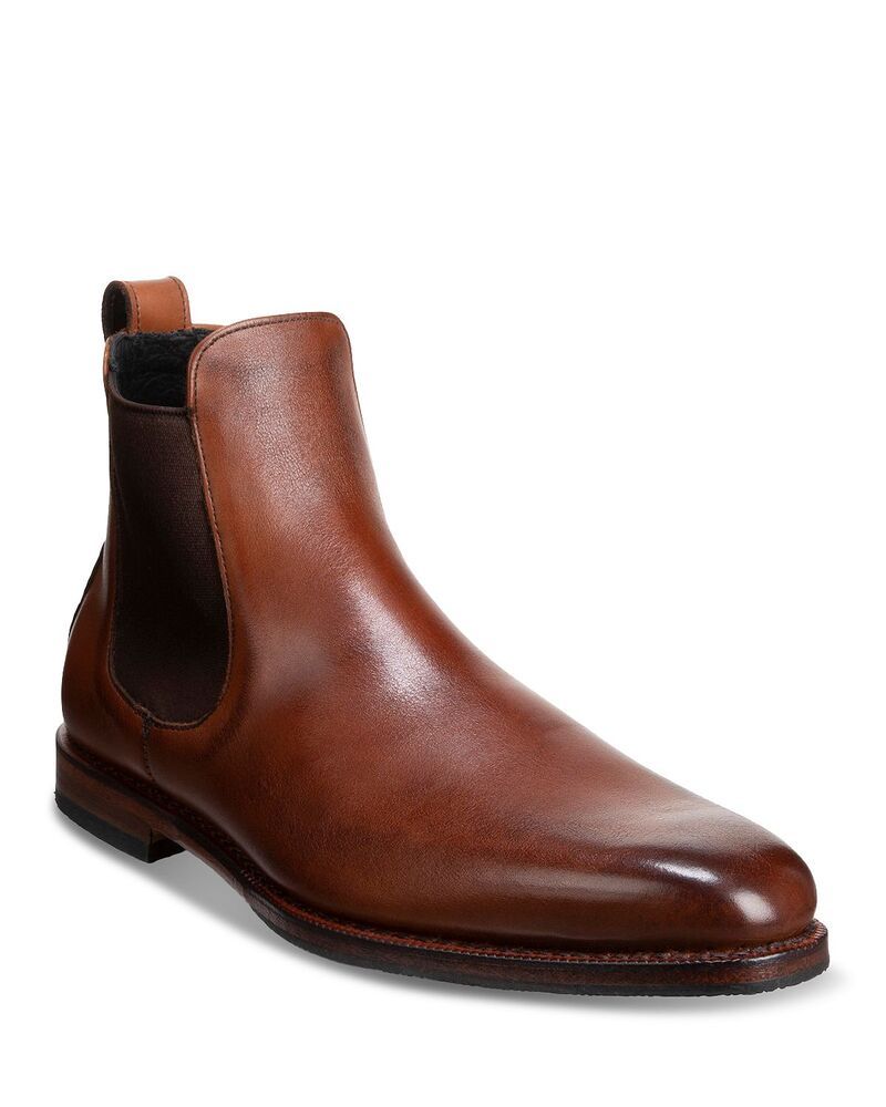アレン エドモンズ メンズ シューズ ブーツ・レインブーツ チェルシーブーツ チェルシー Allen Edmonds Mens Liverpool Pull On Chelsea Boots Chili