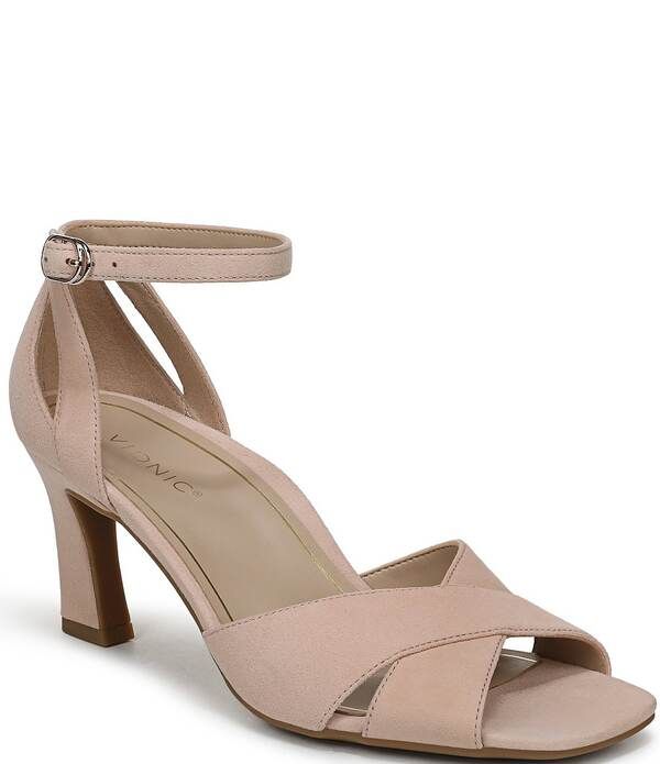 バイオニック レディース シューズ サンダル スエード Vionicharmaine Suede Dressandals Cameo Rose