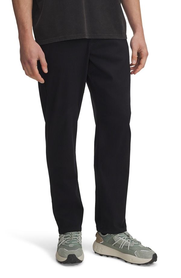 アンダーアーマー メンズ ボトムス カジュアルパンツ テーパードフィット Under Armour Icon Tapered Fit 5Pocket Pants Black ブラック