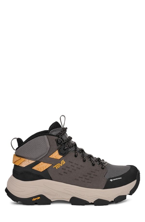 テバ メンズ シューズ ブーツ・レインブーツ Teva Grandview Max GoreTex Waterproof Hiking Boot Charcoal Black ブラック