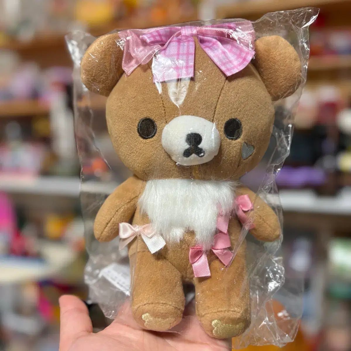 サンエックス リラックマ メイクアップ リボン チャイロイ コグマ