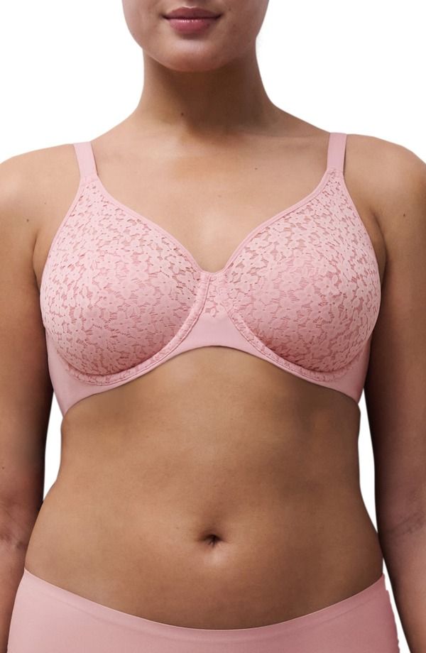シャンテル レディース アンダーウェア ブラジャー Chantelle Lingerie Norah Comfort Underwire Bra Rose Sable