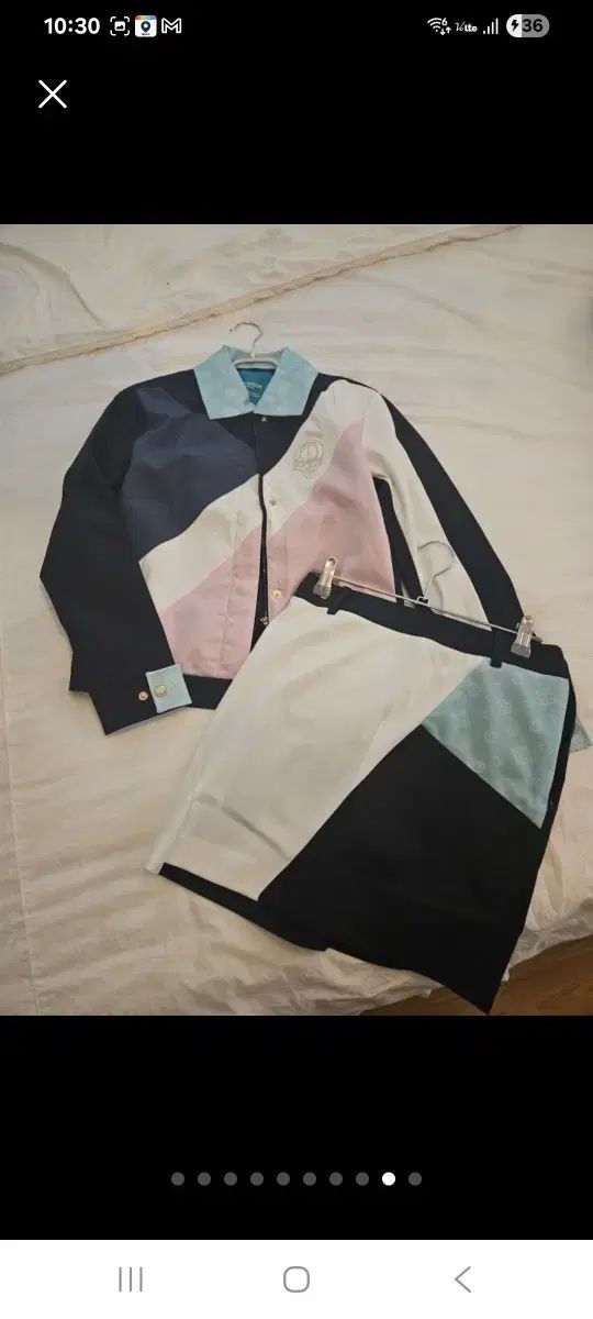 マッケイソン ゴルフ ジャケット スカート セット 新品