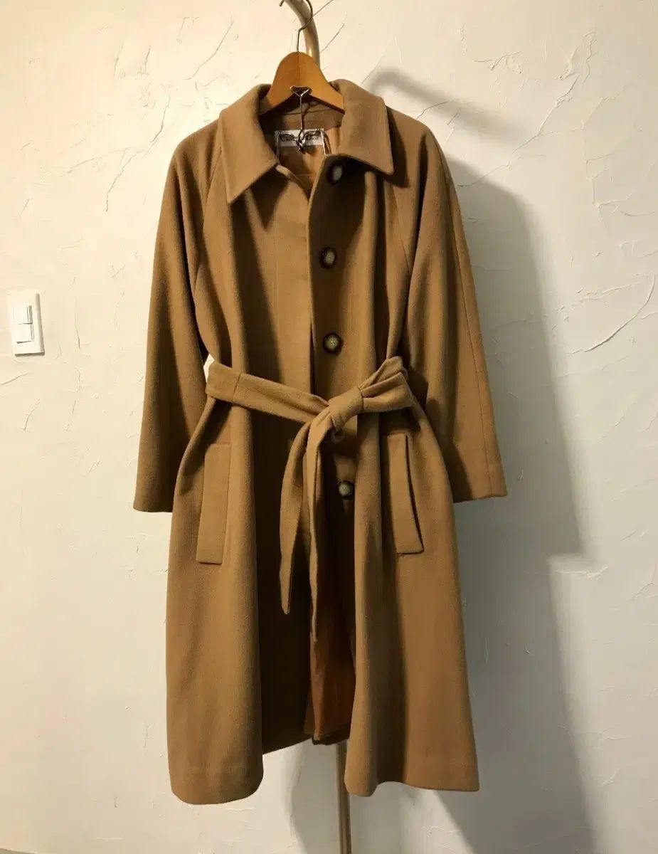 クリスチャン・ディオール ロロ・ピアーナ生地 カシミア 100% キャメル ロングコート