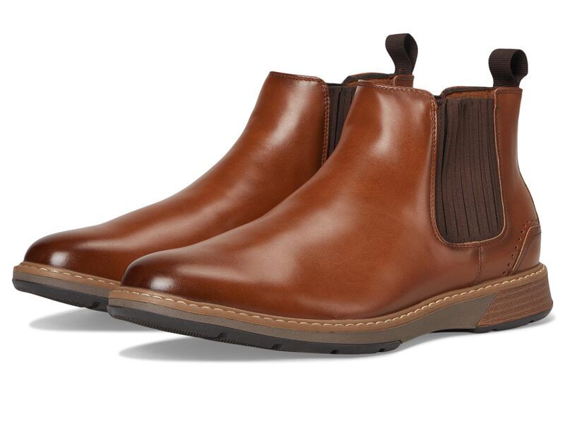ステイシーアダムス メンズ シューズ ブーツ・レインブーツ チェルシーブーツ チェルシー Stacy Adams Platt Chelsea Boots Cognac