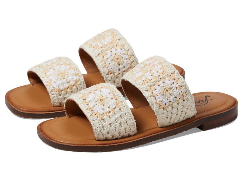 フリーピープル レディース シューズ サンダル Free People Juliette Crochet Sandal Ivory Combo アイボリー