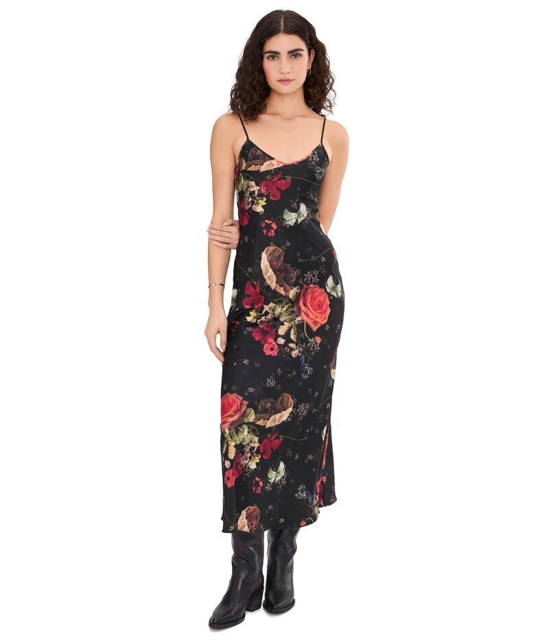 オールセインツ レディース トップス ワンピース AllSaints Bryony Dress Haze Black ブラック