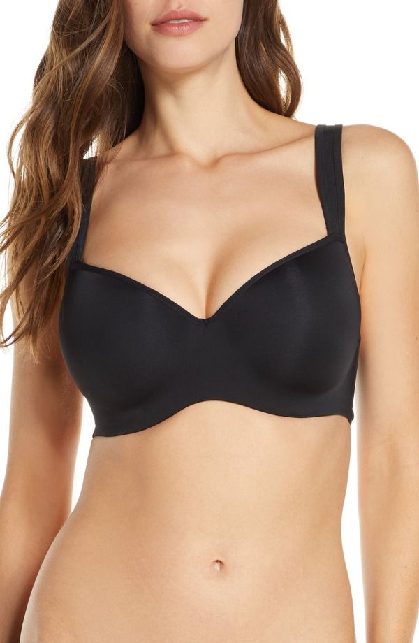 レミストレディース トップス Tシャツ Le Mystre Dream Tisha Underwire TShirt Bra Black ブラック